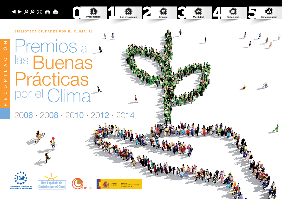 Recopilación del Premio de Buenas Prácticas Locales por el Clima